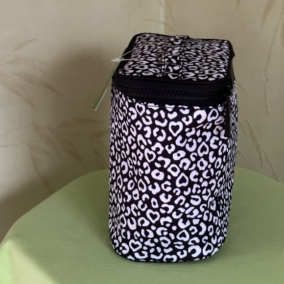 KATE SPADE LEOPARD HEART LUNCH TOTE BAG:NWT LEOPARD HEART - Picture 4 of 13